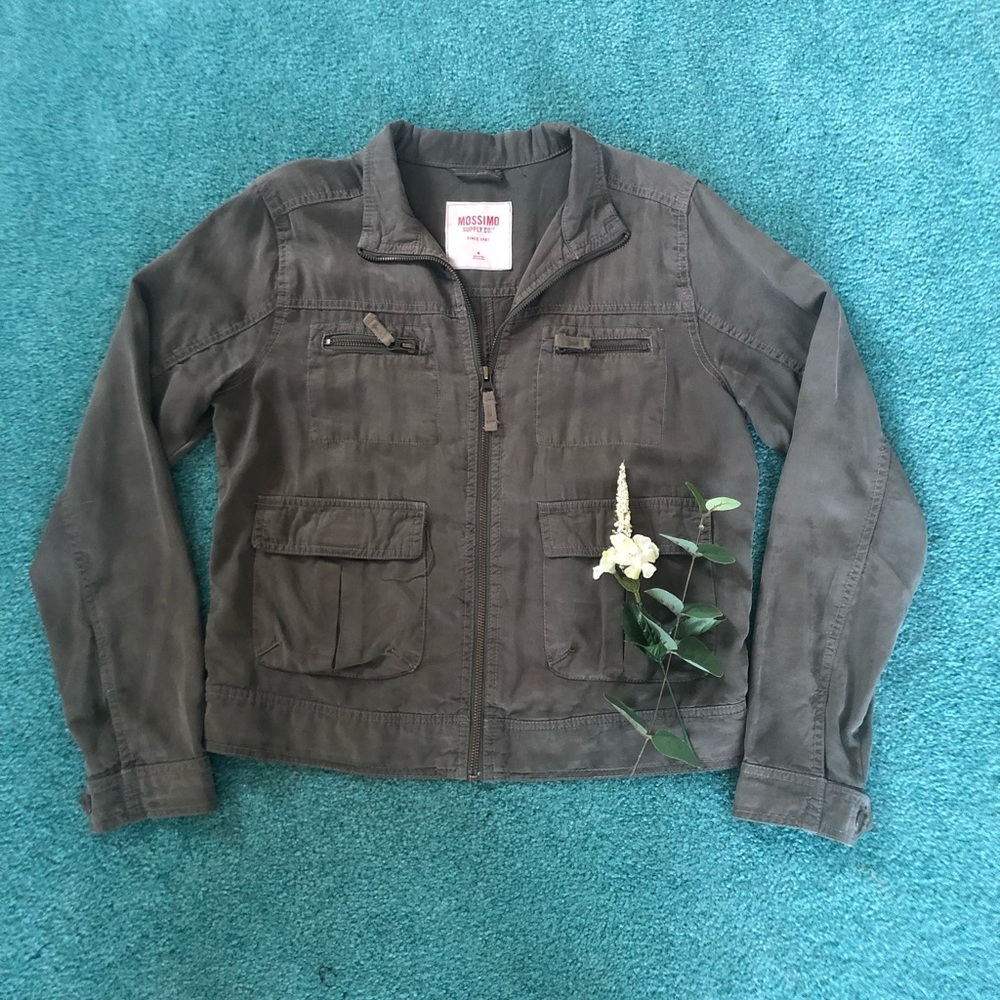 Utility Bomber! Worn Once! Super Cute 💕